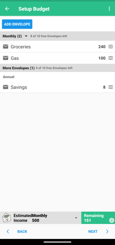 Goodbudget Envelopes - Best Budgeting Apps for ADHD